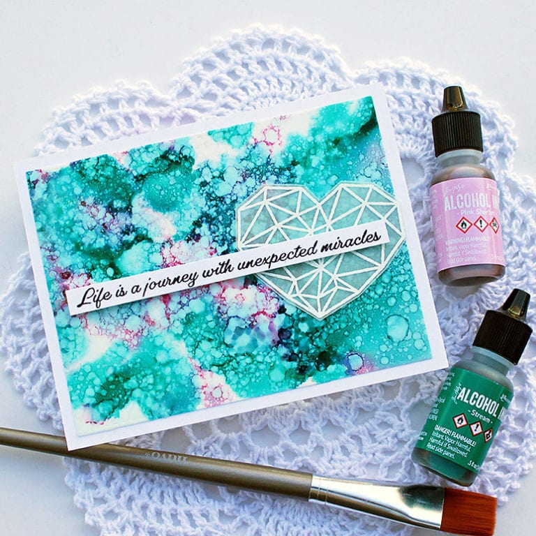 12 Crafts Created With Alcohol Inks – Home and Garden