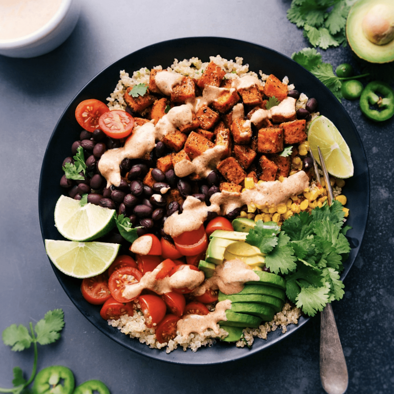 Chicken Burrito Bowls {Meal Prep} - Chelsea's Messy Apron